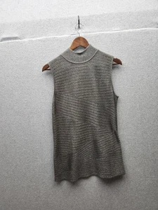 Maglia donna Dana Buchman senza maniche girocollo taglia M acrilico/poliestere - Foto 1 di 7