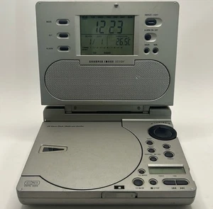 Sharper Image CD Radio Alarm Clock w/Sound Soother SI586  Works Great - Picture 1 of 6