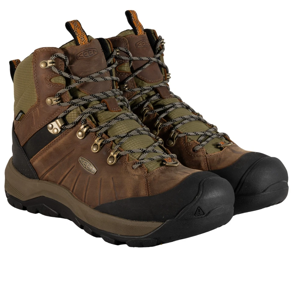 Botas de nieve impermeables con aislamiento polar de media altura Keen Revel 4 para hombre talla 11 M Foto 1 de 4