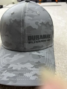 Cappello Duramax Silverado HD berretto cinturino posteriore uomo grigio mimetico mimetico camion - Foto 1 di 3