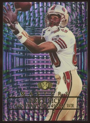 Jerry Rice #167 2000 Collector's Edge Masters Holo Refractor 49ers SP/2000 Foto 1 de 3
