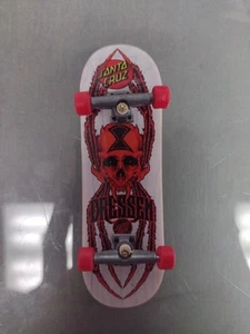 Tech Deck Finger Skateboard Santa Cruz Dressen Deck - Picture 1 of 4
