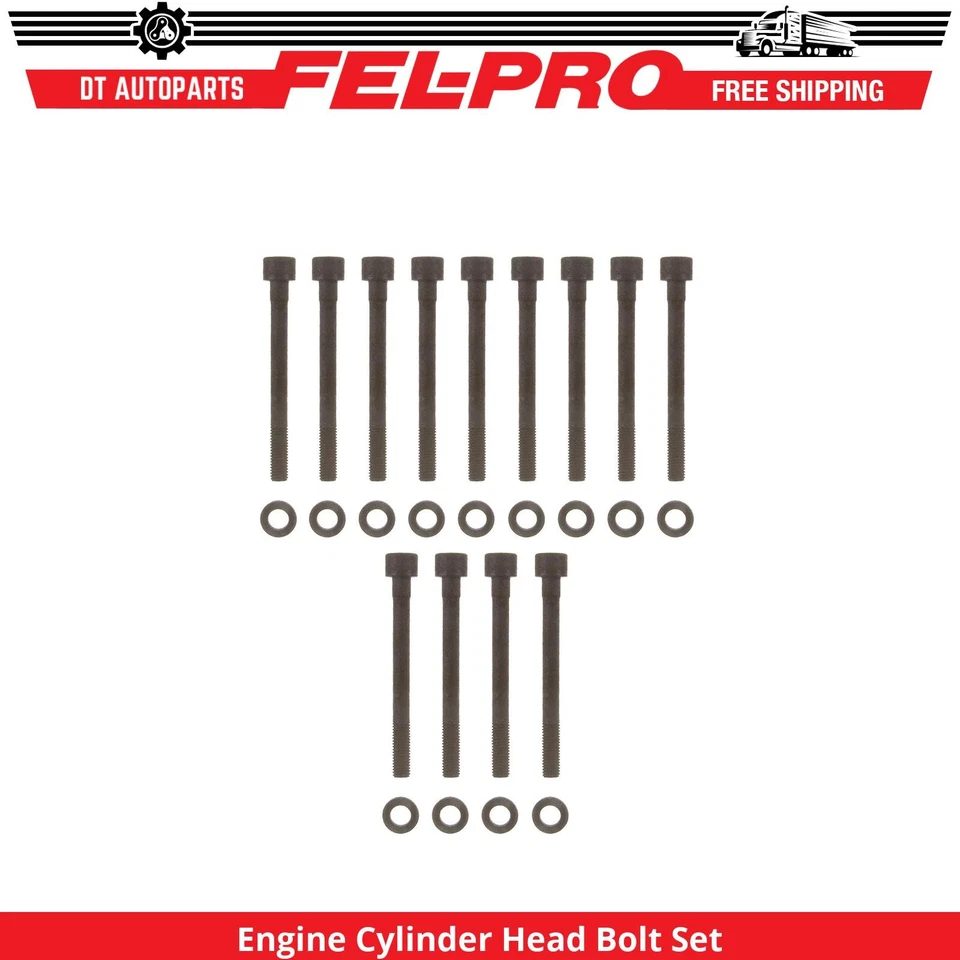 Juego de pernos de culata de motor V6 Fel-Pro 2000 para Nissan Quest 1999-2002 3,3 L Foto 1 de 1