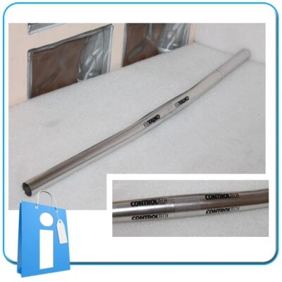 Manillar MTB 25.4 CONTROLTECH 140gr PLATA Retro Vintage yeti control tech - Imagen 1 de 4