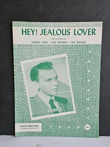 Sheet Music  Hey ! Jealous Lover 1956 - Picture 1 of 1