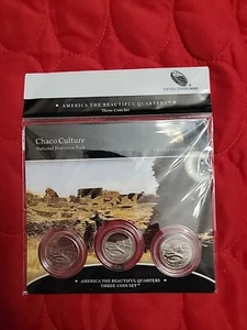 2012 P D S Chaco Culture America the Beautiful Quarter EE. UU. Juego como nuevo - Imagen 1 de 2