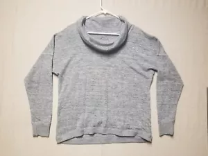 Suéter Gerry Para Mujer XL Gris Manga Larga Capucha Cuello Pullover Sin Cordón - Imagen 1 de 21