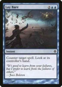 LAY BARE x 4 E/X+ RISE OF THE ELDRAZI MAGIC THE GATHERING - Picture 1 of 1