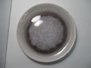 Crate & Barrel Plate 10.25 D Caspian Gray Grey Reactive Glaze Dinner Stoneware - Picture 1 of 4