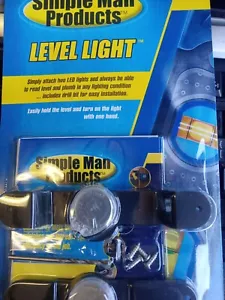 Simple Man Products Wasserwaage Licht Neu in Verpackung KOSTENLOSER VERSAND - Bild 1 von 1