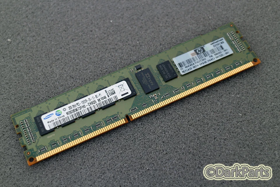 Samsung M393B5673FH0-CH9 PC3-10600R-09-10-B0-P1 2GB Server Memory RAM - Immagine 1 di 1