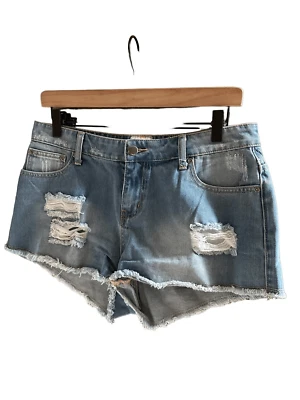 Pantalones cortos de mezclilla desgastados GB talla 9 Foto 1 de 4