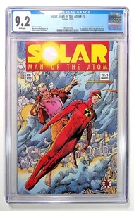 SOLAR Man of the Atom #3 CGC 9.2 White Pages (1992) Valiant Comics - Picture 1 of 2