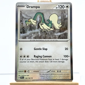 Drampa 138/162 Holo Rare Pokemon TCG Scarlet & Violet Temporal Forces - Picture 1 of 4