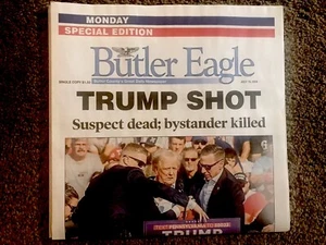 Trump Rally Butler Eagle Special Edition July 15 2024 - Picture 1 of 7