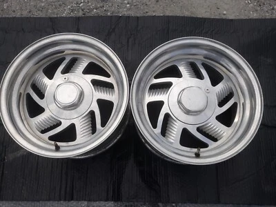 Par de ruedas de carreras Weld 15x8 Chevy-Ford-Mopar 1992 Foto 1 de 4