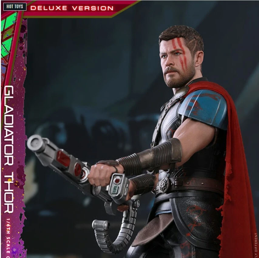 Экшн-фигурка гладиатора Тора Рагнарёка Hot Toys Deluxe - Изображение 1 из 1