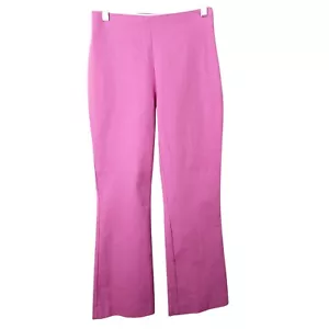 A New Day NWT Women's Purple Kick Flare High Rise Stretch Side Zip Pants Size 2 - Picture 1 of 11