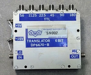Translator DP6670-B, 6Bit. Vectronics Microwave Corp. VMC SN007 - Picture 1 of 11