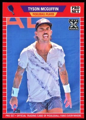 2023 Leaf Web Exclusive Pro Set #PB-6 ROOKIE XRC /561 Tyson McGuffin Pickleball - Image 1 of 2