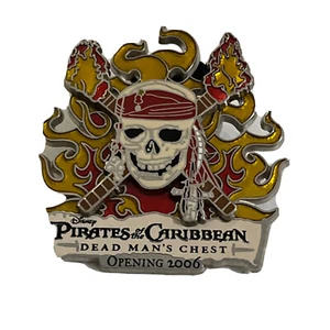 Disney Dead Man's Chest Countdown #1 Movie Logo Pin No Card - Picture 1 of 2