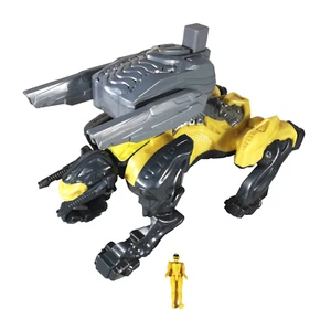 Figura amarilla de Zord y Ranger 2016 de la película Power Rangers Megazord Battle Zord 2016 - Imagen 1 de 7