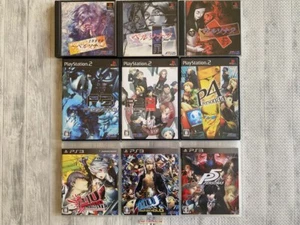 Sony PS 1 & 2 & 3 Persona serie 1 & 2 & 3 & 4 & 5 set dal Giappone - Foto 1 di 20