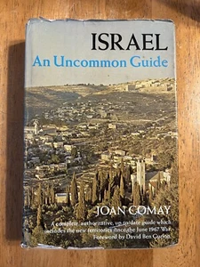 Israel An Uncommon Guide Joan Comay First 1st Edition Stated 1st Print HC 1969 - Bild 1 von 7