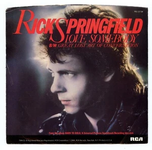 Rick Springfield Vinyl Love Somebody 1984 - Picture 1 of 4