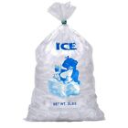 3LB Clear Plastic Ice Bags - 1000 Reusable Bags per case - 6"x19" Size - 1.25...