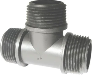PP Thread Fitting T-Piece 3 x External Thread 1/2" - 2" #PAL1300 - Picture 1 of 1