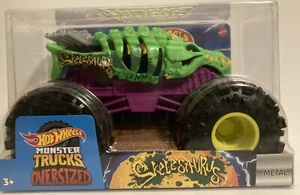 2024 Hot Wheels Monster Truck 1:24 Scale Diecast SKELESAURUS ~SAME DAY BOX SHIP~ - Picture 1 of 9