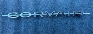 1960s OEM USED Chevrolet Corvair Rear Trunk Chrome Script CORVAIR Emblem - Picture 1 of 4
