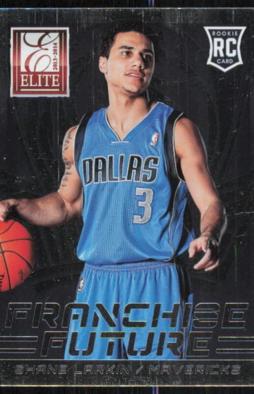 2013 PANINI ELITE SHANE LARKIN 9 MINT FRANCHISE FUTURE RC DALLAS MAVERICKS - Image 1 of 2