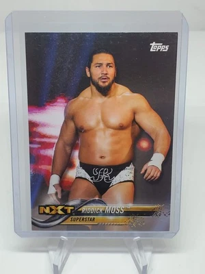 2018 Topps WWE Then Now Forever  #163 Riddick Moss. Wrestling - Image 1 of 2
