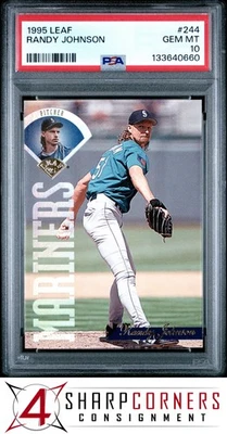 Hoja #244 Randy Johnson Mariners Hof 1995 PSA 10 Foto 1 de 3