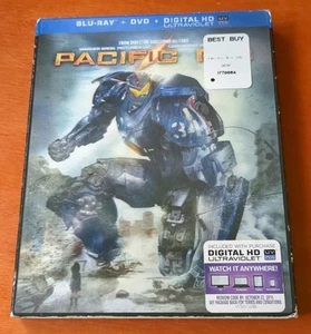 Pacific Rim Blu-ray Idris Elba  Charlie Day  Charlie Hunnam  Ron Perlman - Picture 1 of 5