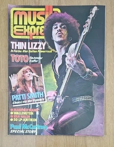 Musik Express 6/1979 THIN LIZZY/Patti Smith/Van Halen/Steve Hillage/Wallenstein - Bild 1 von 9