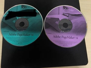 Adobe PageMaker 7.0 for Windows Full Retail Version 2 Discs with KEY CODE - Picture 1 of 1