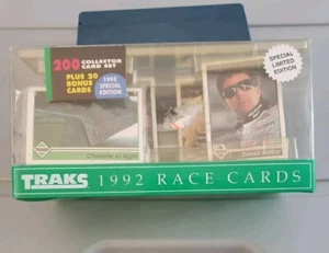 1992 Traks Nascar Race Cards 200 Karten Set - Limited Edition - 20 Bonuskarten NEU - Bild 1 von 2