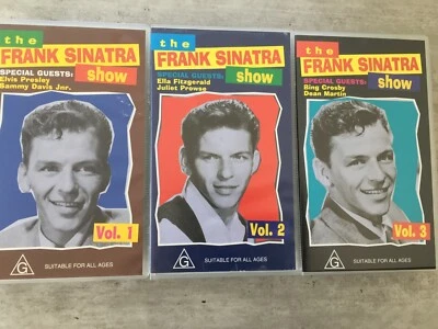 THE FRANK SINATRA SHOW Vol. 1 - 3 (UK 3 x VHS-Video CEL 90962 - 64 / OVP) - Bild 1 von 4