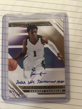 2022 upper deck goodwin champions auto Kennedy Chandler Auto inscription