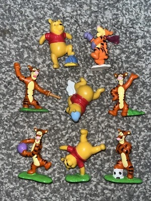 Tomy Winnie the Pooh Disney Mini Figure Collection 2005 Tigger Vintage Bundle - Image 1 of 3