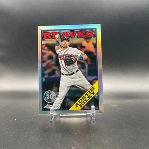 2023 Topps Chrome Austin Riley 1988 35th Anniversary Insert #88BC-3 Braves - Picture 1 of 3