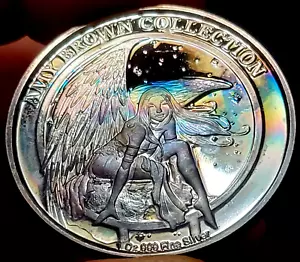 Monster Rainbow Toning Amy Brown Second Cousins Edición Limitada 1oz Plata - Imagen 1 de 2