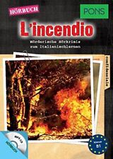 PONS Hörbuch Italienisch "L'incendio" - Mörderische Hörkrimis zum Italienischler