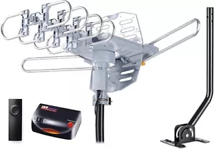 PBD WA2608 Digital verstärkte HDTV-Antenne für Außenbereich mit Montagemast & Verstärker 40 Fuß RG6 - Bild 1 von 10