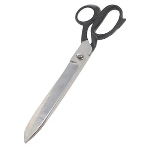 New 14"Tailor Upholstery Scissors Black Shear HEAVY DUTY RAZORS sharp Stainless - Picture 1 of 7