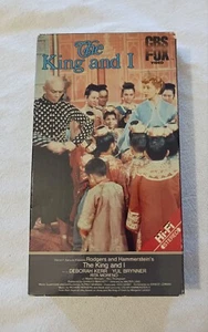 The King And I VHS (1984) Deborah Kerr Yul Brynner Rita Moreno - TESTED - Imagen 1 de 5