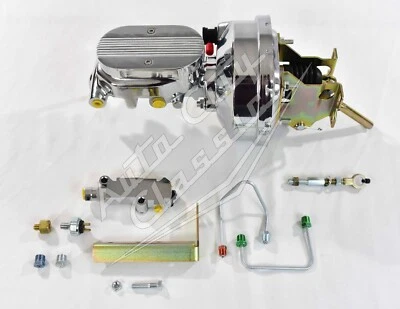 Ford Thunderbird 1961-1964 cromo potencia freno refuerzo maestro disco de 4 ruedas pv4c Foto 1 de 4